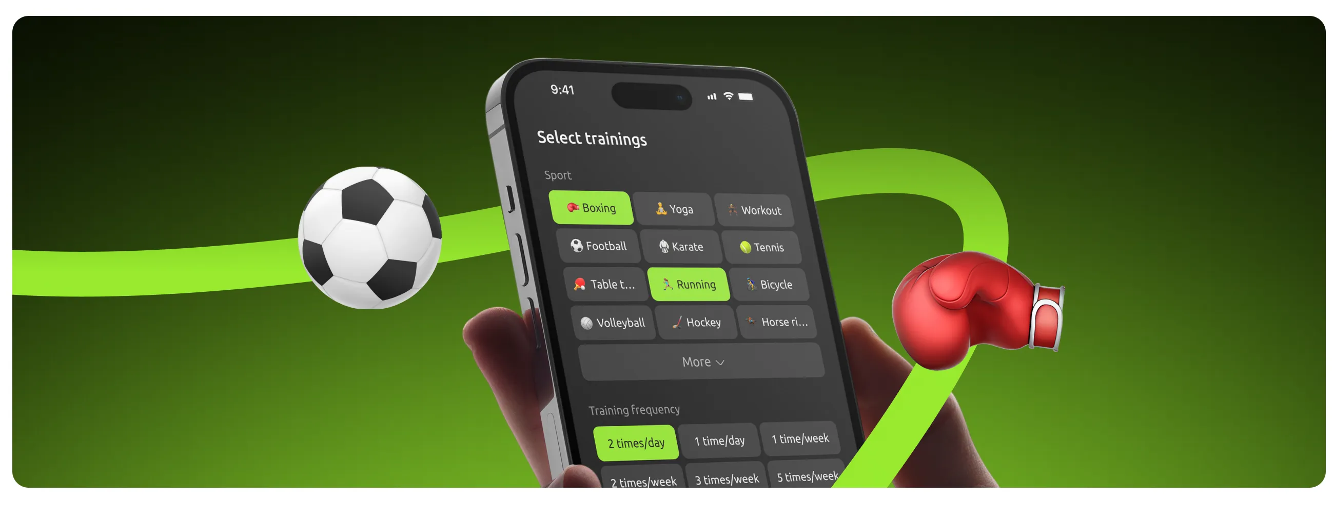 Time to Train app