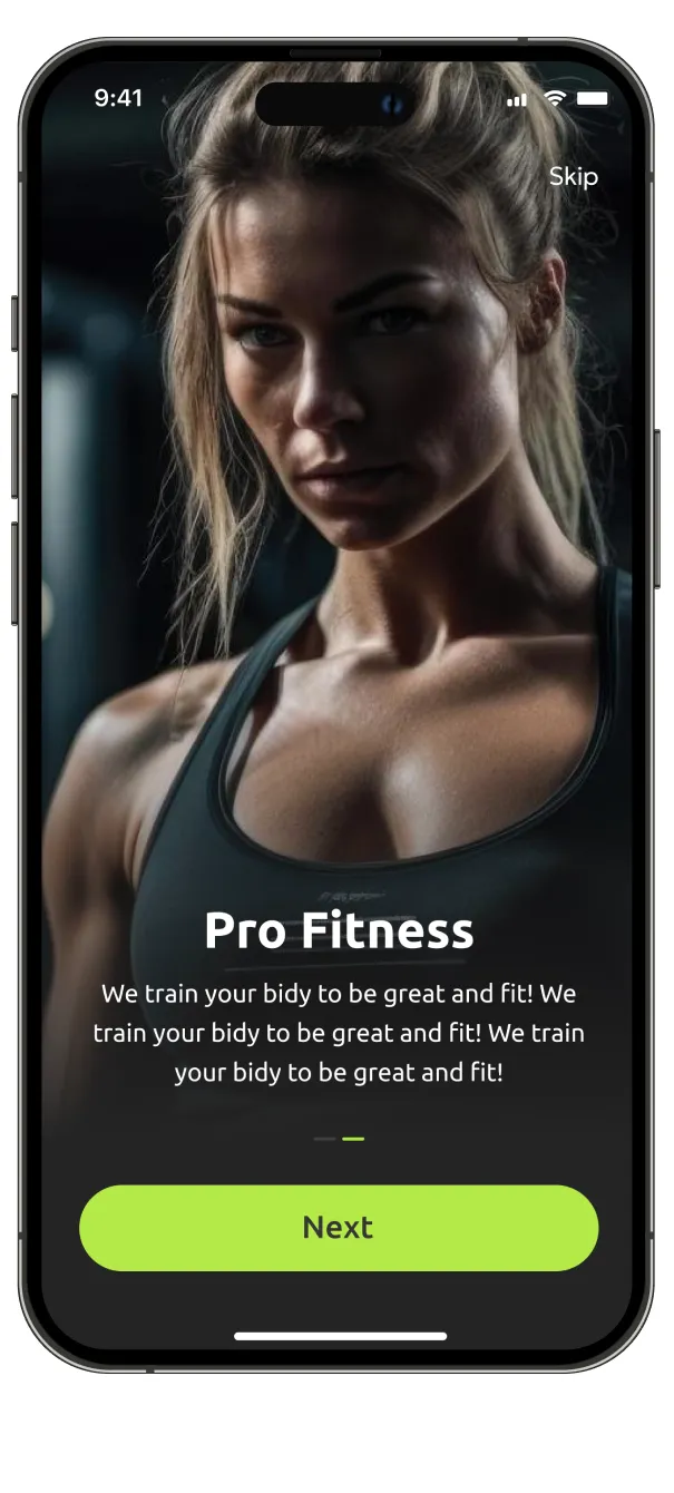 Time to Train app screen
